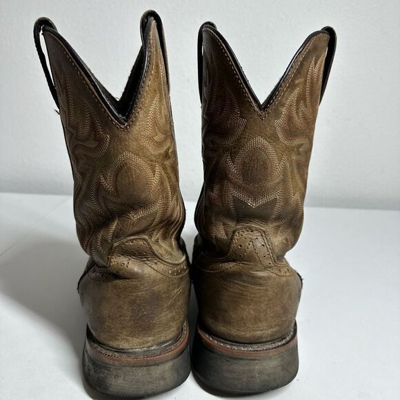 Wolverine Mens Leather Rancher Steel Toe Work Boot Size 10,5M See Notes - Picture 2 of 16